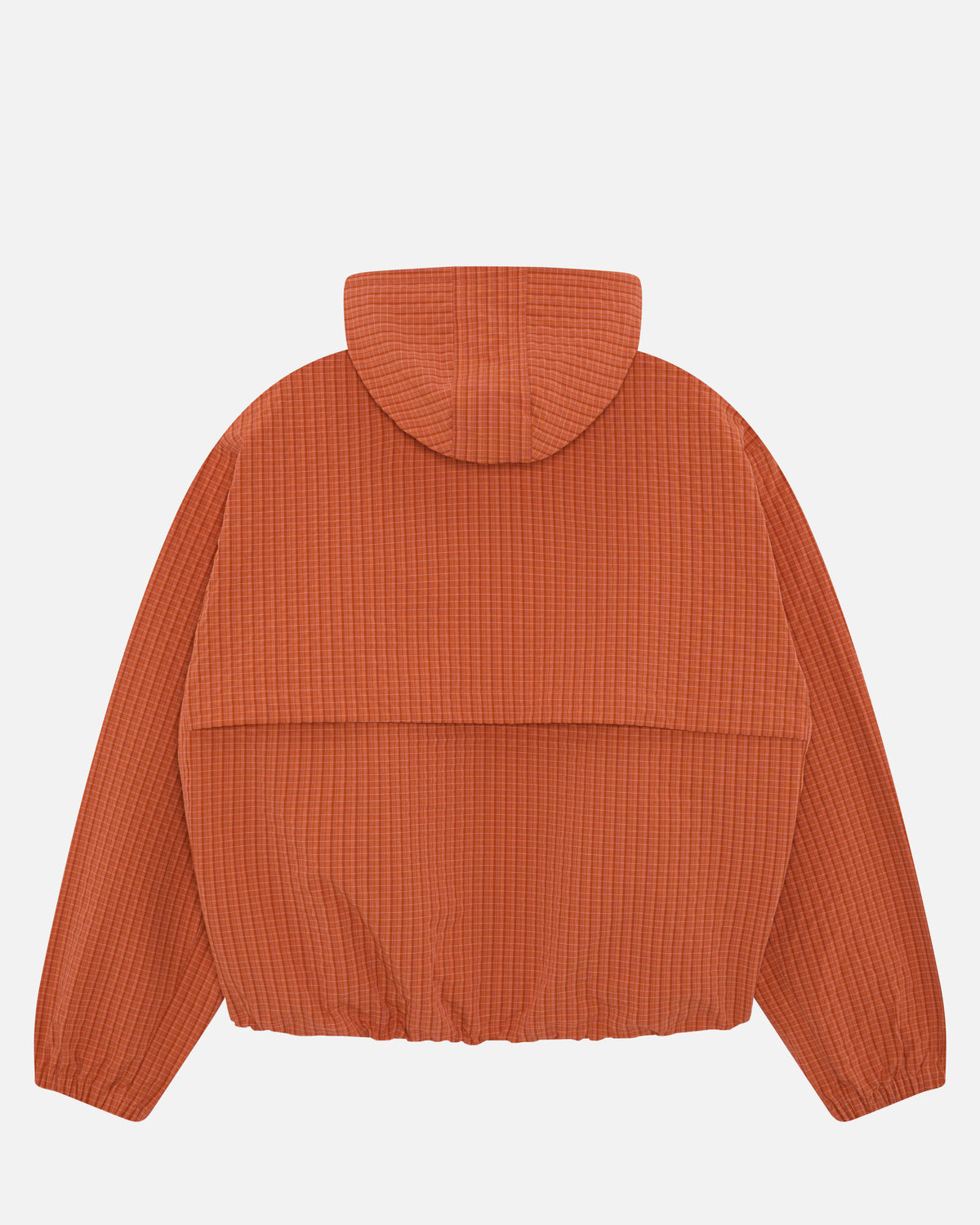 RIPSTOP WINDBREAKER - ORANGE CHECK