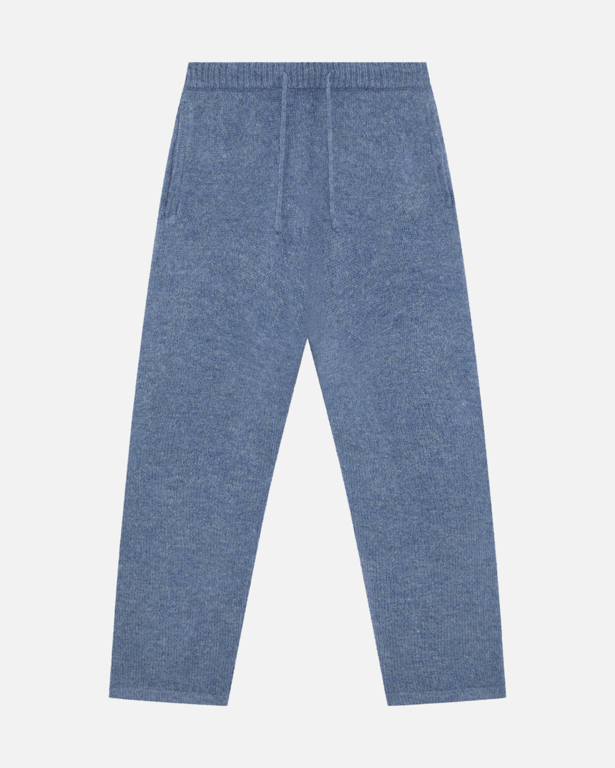 KNITTED TROUSER - DUSTED BLUE