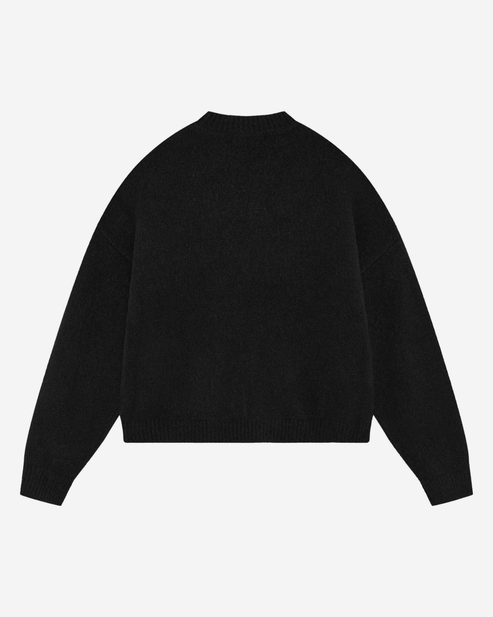 ALPACA KNIT JUMPER - BLACK from Summit Clothing UK