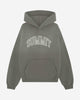 APPLIQUE HOODIE - STEEL GREY