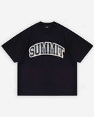 APPLIQUE T-SHIRT - BLACK
