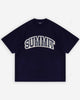 APPLIQUE T-SHIRT - NAVY