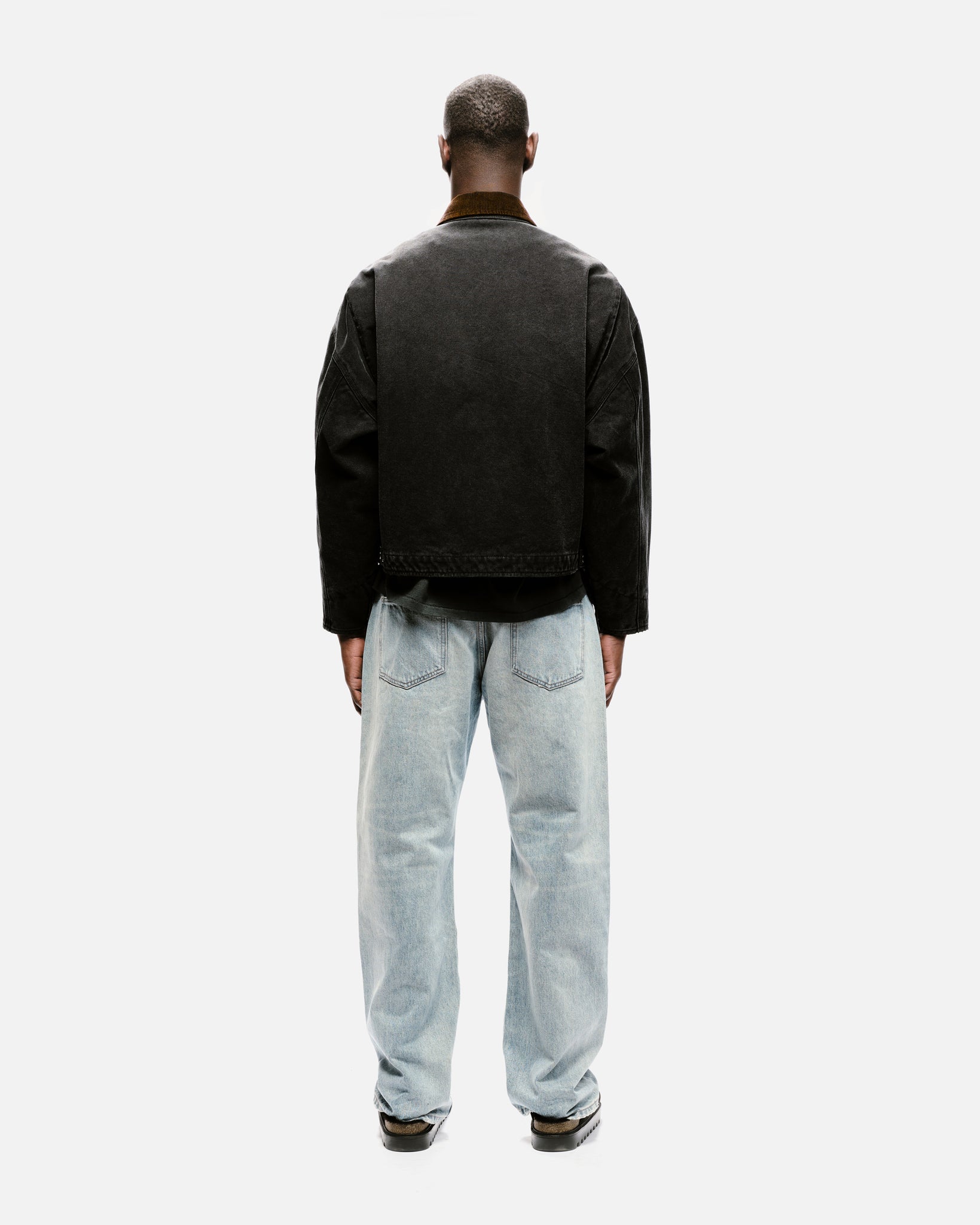 WORKERS JACKET - SUN FADED BLACK – Summit