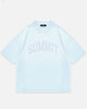 VINTAGE APPLIQUE T-SHIRT - SKY BLUE