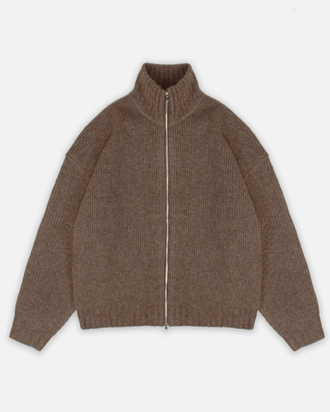 トップス [refomed] STADIUM KAUCHIN KNIT - BROWN refomed / リフォメッド】STADIUM KAUCHIN KNIT BROWN -kiretto