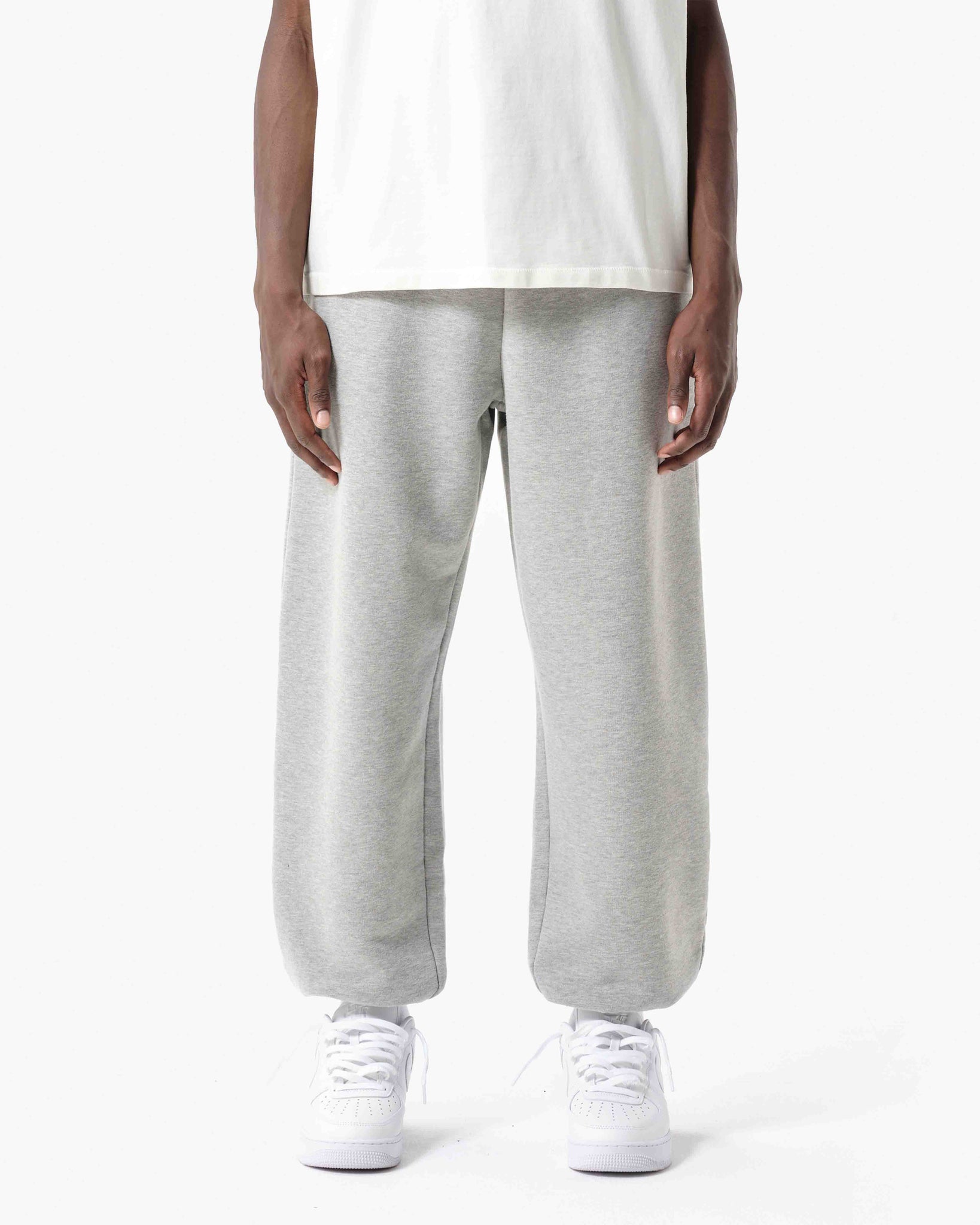 BUBBLE FIT SWEATPANTS - MARL GREY from Summit Clothing UK