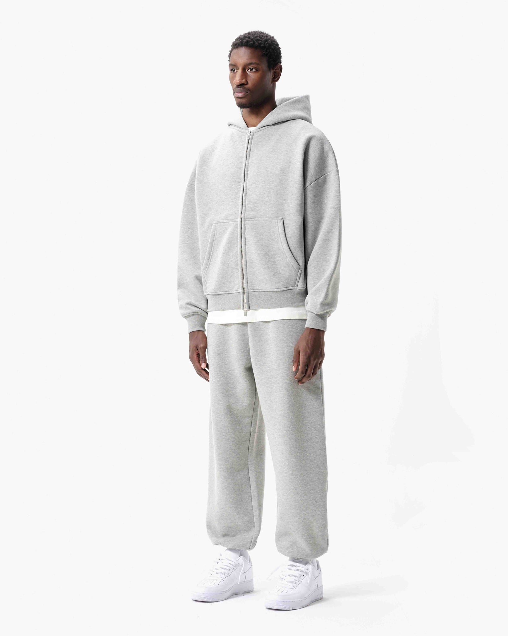 BUBBLE FIT SWEATPANTS - MARL GREY from Summit Clothing UK