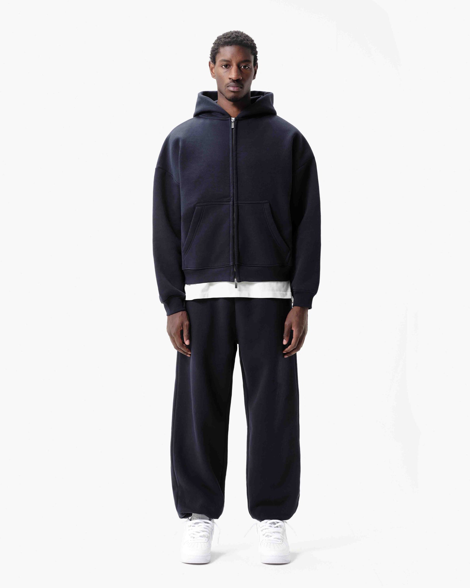BUBBLE FIT SWEATPANTS - NAVY from Summit Clothing UK