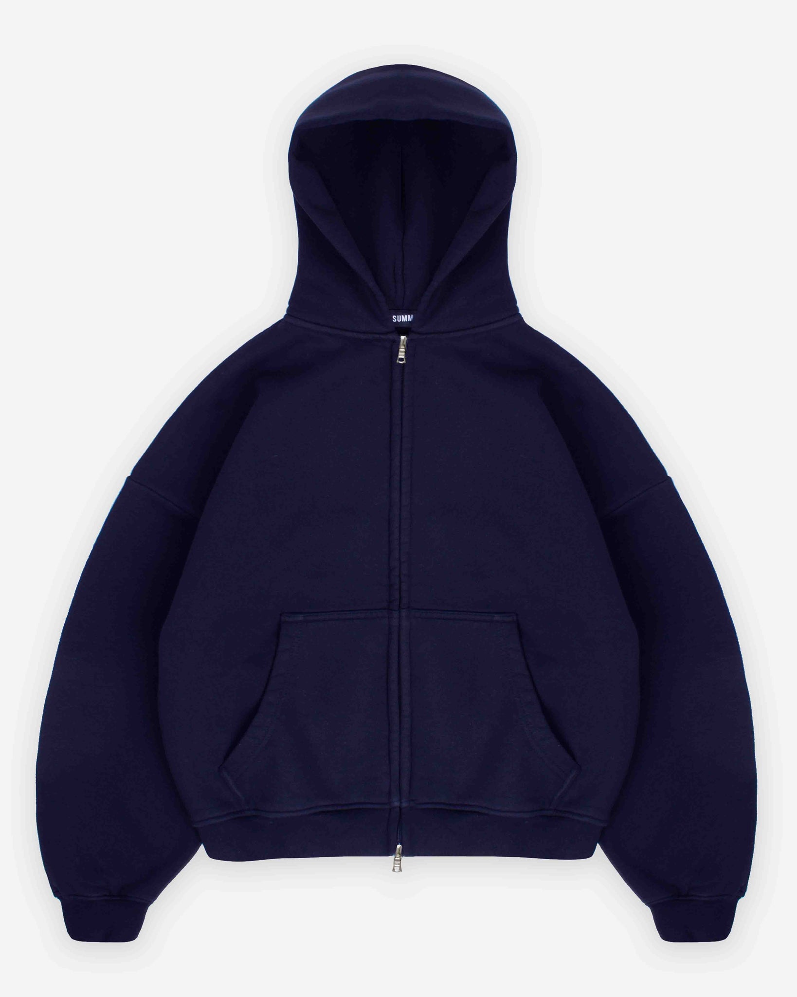 BUBBLE FIT ZIP HOODIE - NAVY from Summit Clothing UK