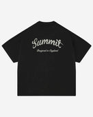 CHAINSTITCH T-SHIRT - BLACK