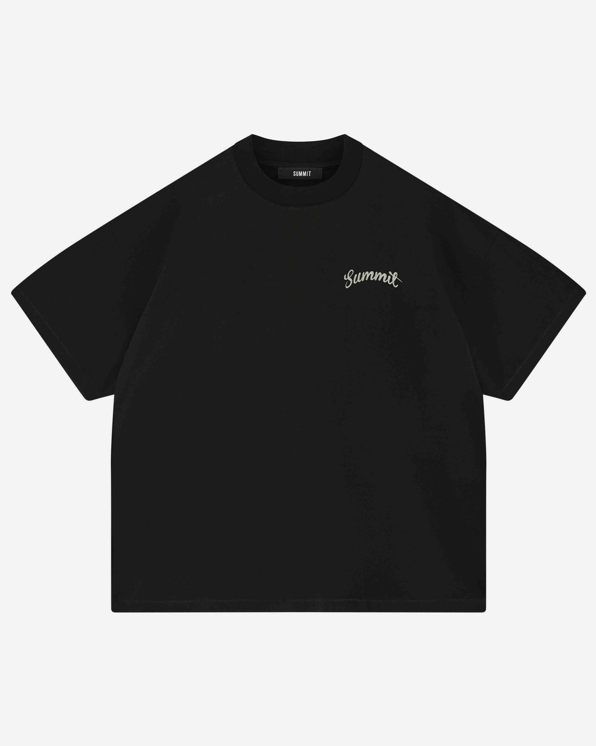 CHAINSTITCH T-SHIRT - BLACK from Summit Clothing UK