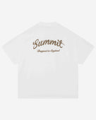 CHAIN STITCH T-SHIRT - OFF WHITE
