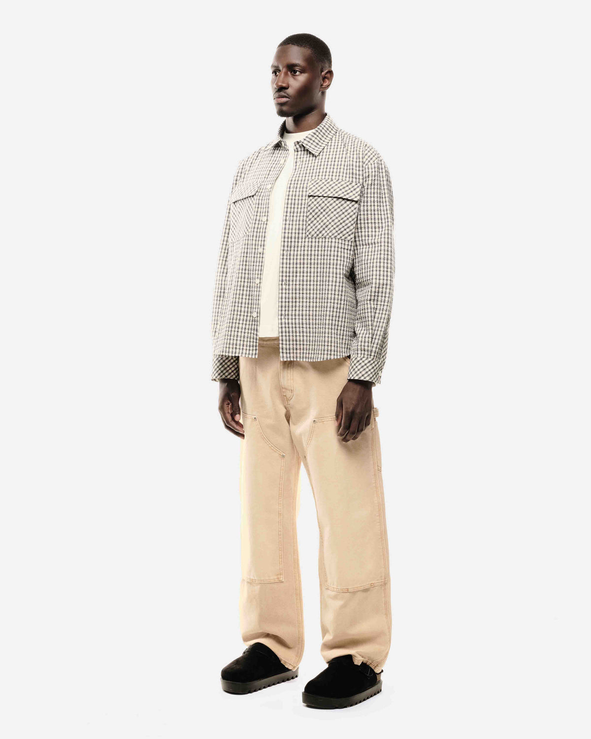 CHECK SHIRT - OXFORD BLUE from Summit Clothing UK