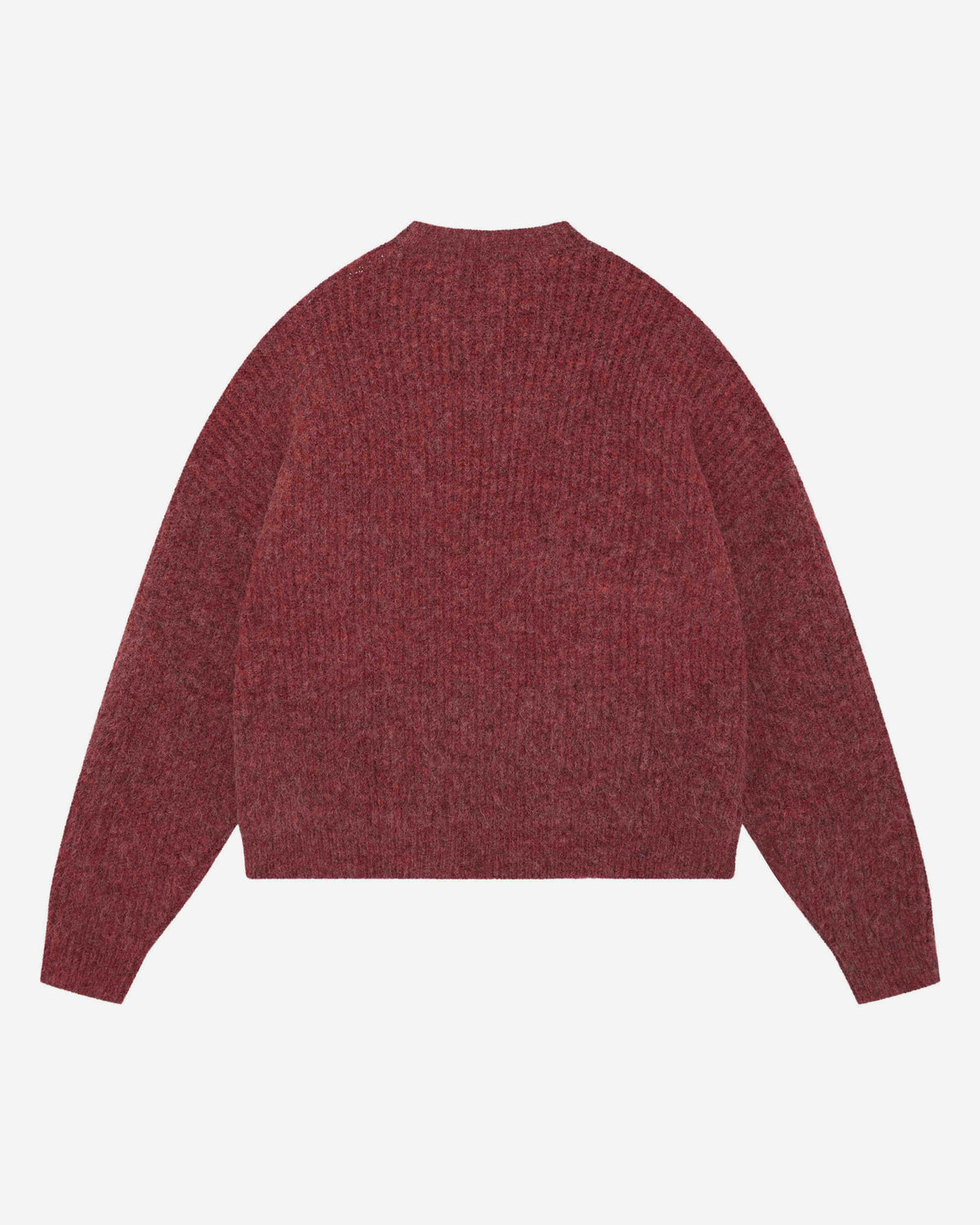 CHUNKY KNIT JUMPER - CHERRY RED from Summit Clothing UK