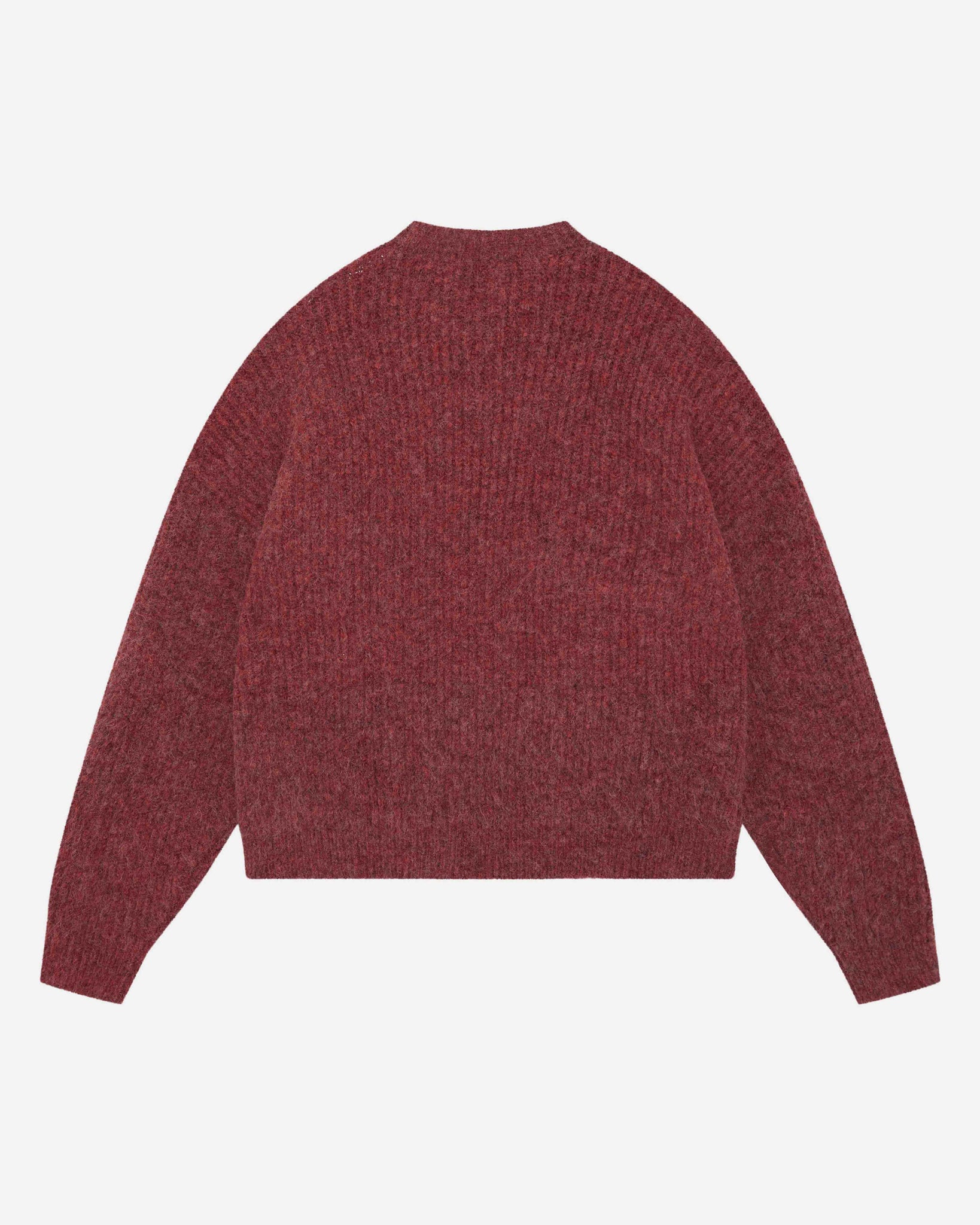 CHUNKY KNIT JUMPER - CHERRY RED from Summit Clothing UK
