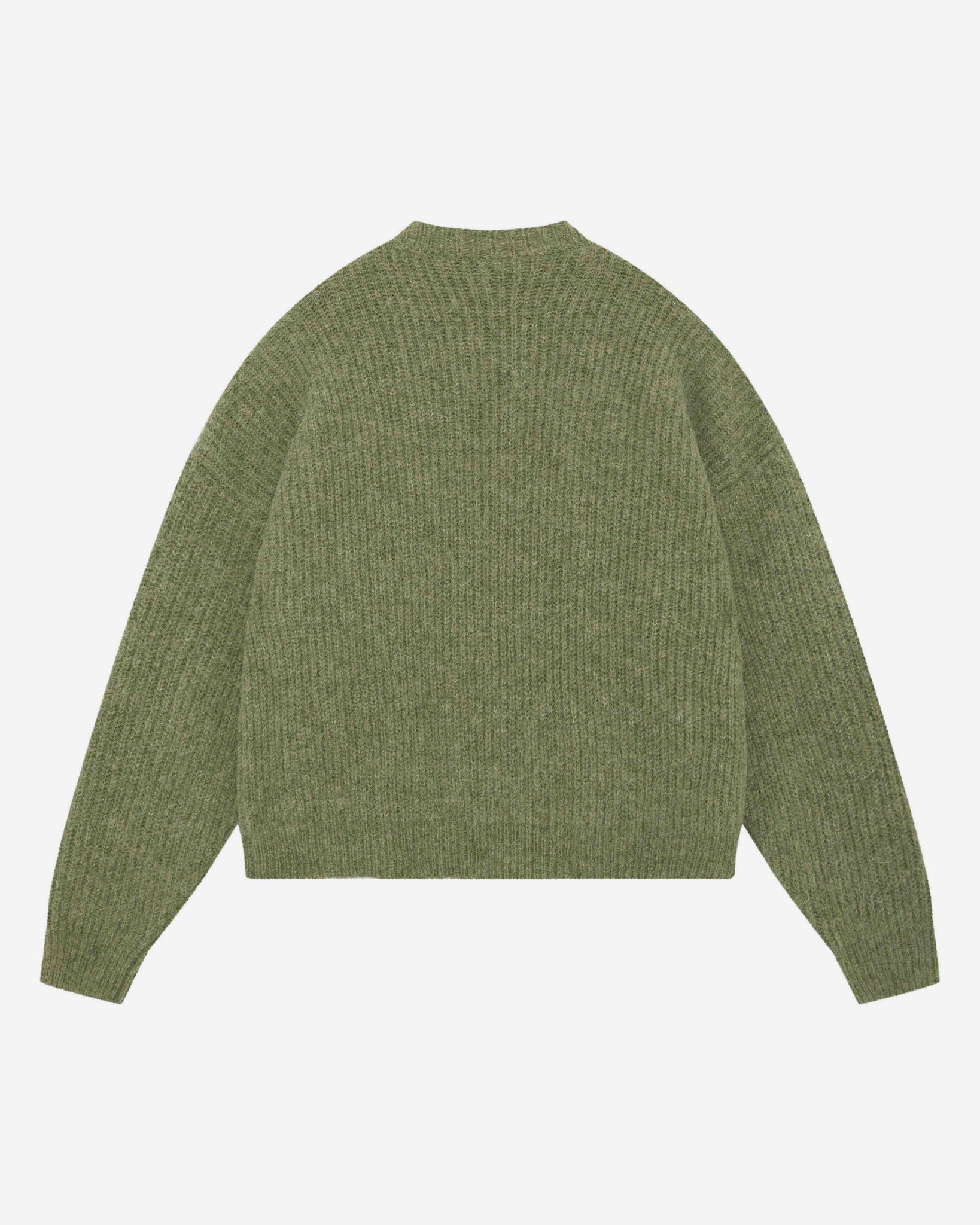CHUNKY KNIT JUMPER - OLIVE from Summit Clothing UK