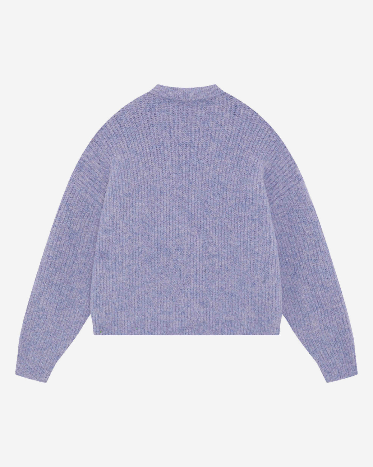 CHUNKY KNIT POLO - PURPLE from Summit Clothing UK