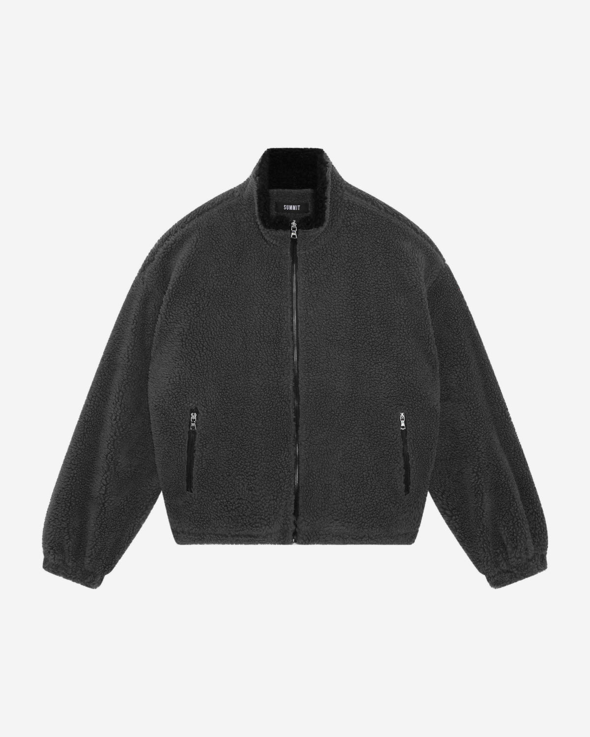 FLEECE JACKET - GREY from Summit Clothing UK