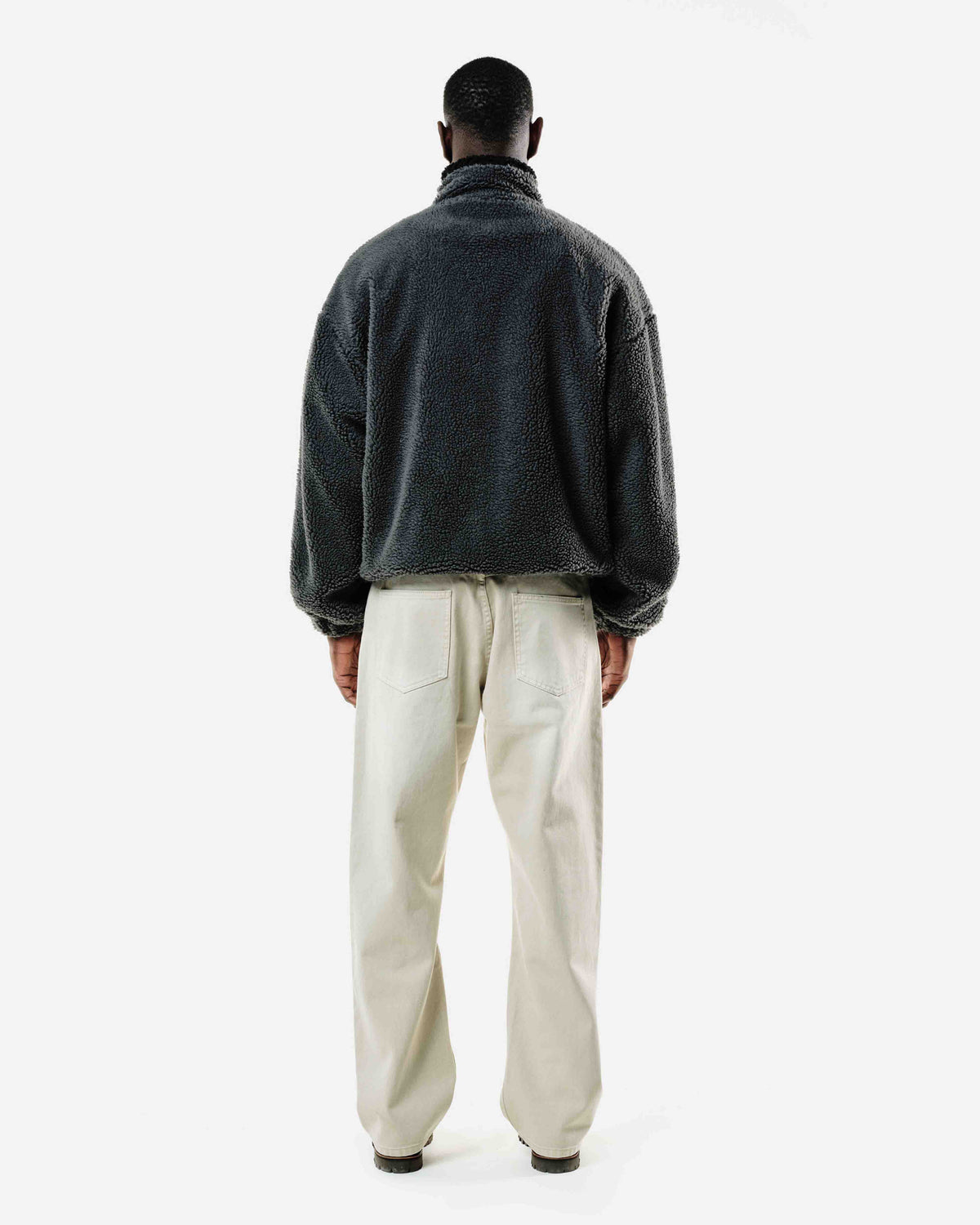 FLEECE JACKET - GREY from Summit Clothing UK