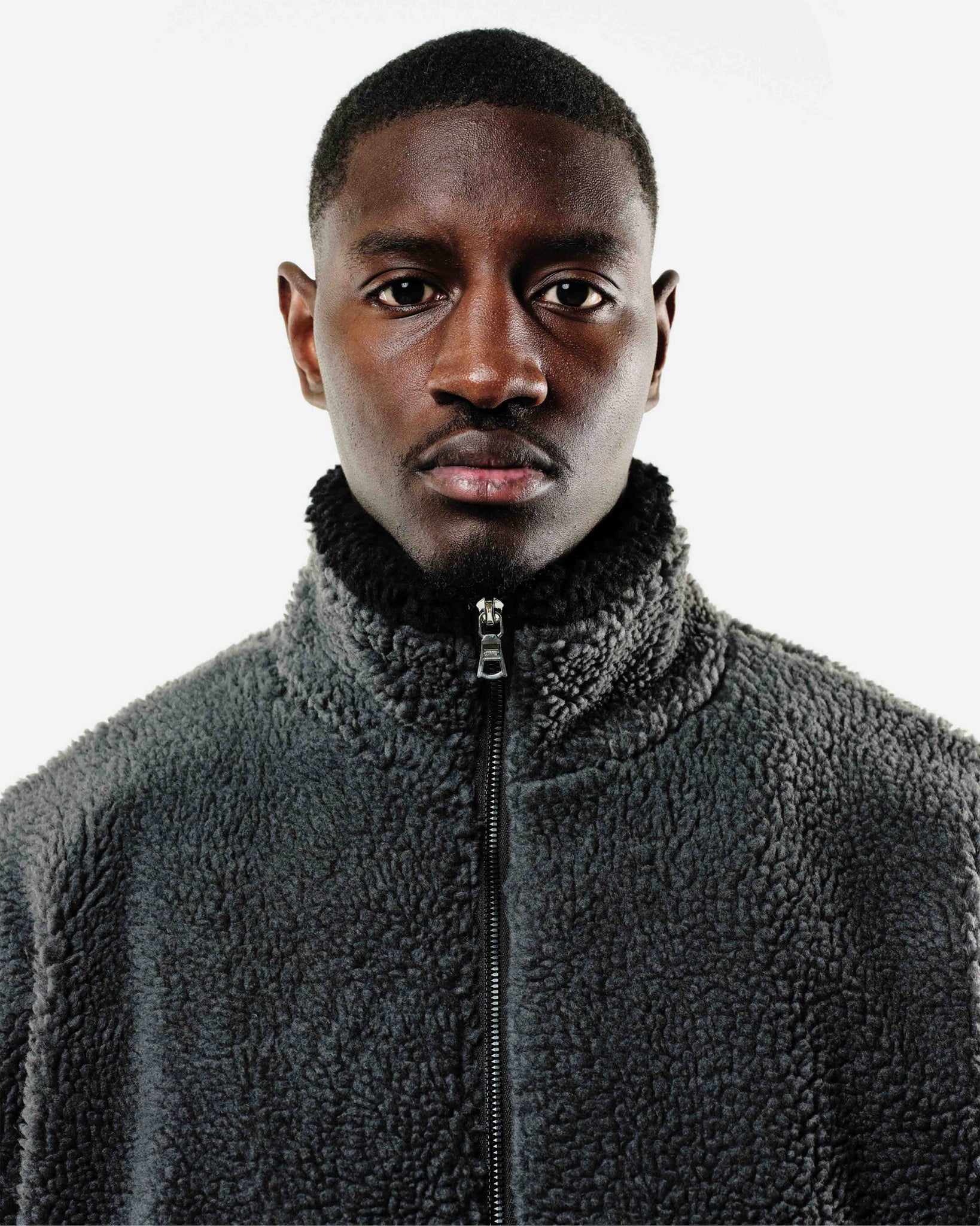 FLEECE JACKET - GREY from Summit Clothing UK