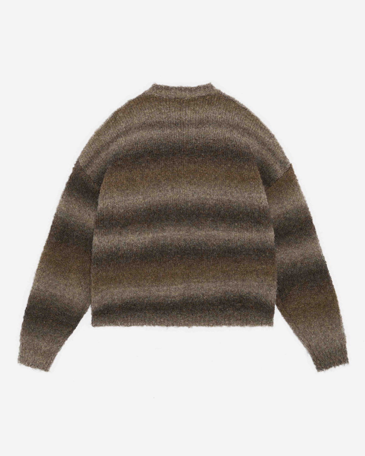 GRADIENT WOOL KNIT - BROWN from Summit Clothing UK