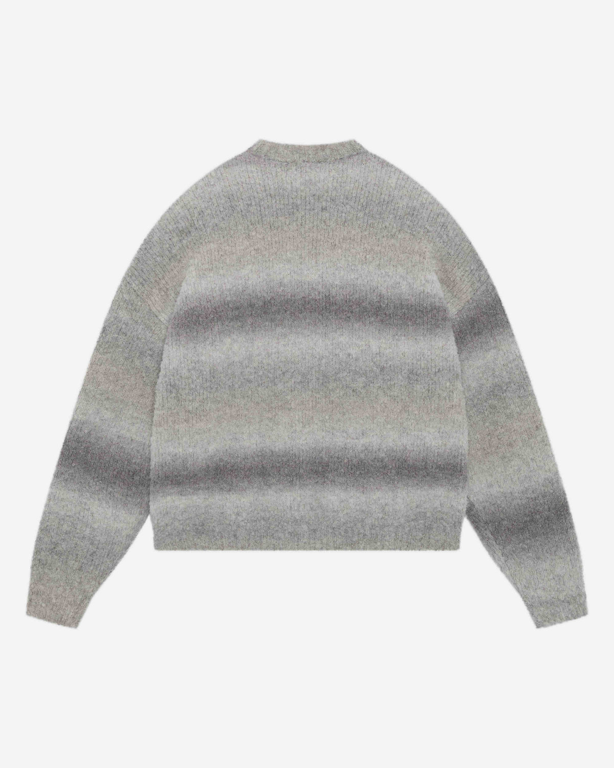 GRADIENT WOOL KNIT - GREY from Summit Clothing UK