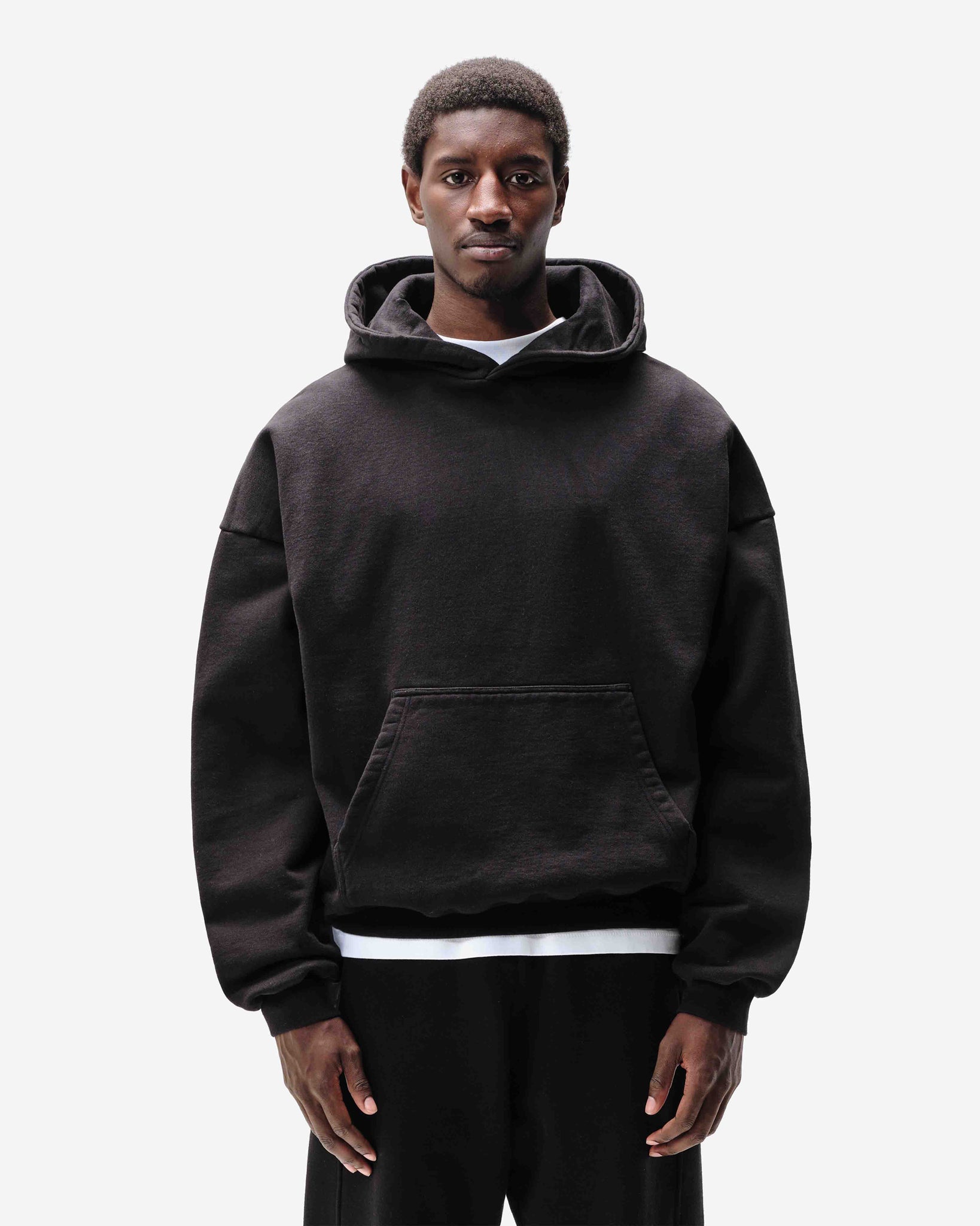 HEAVYWEIGHT HOODIE - BLACK from Summit Clothing UK