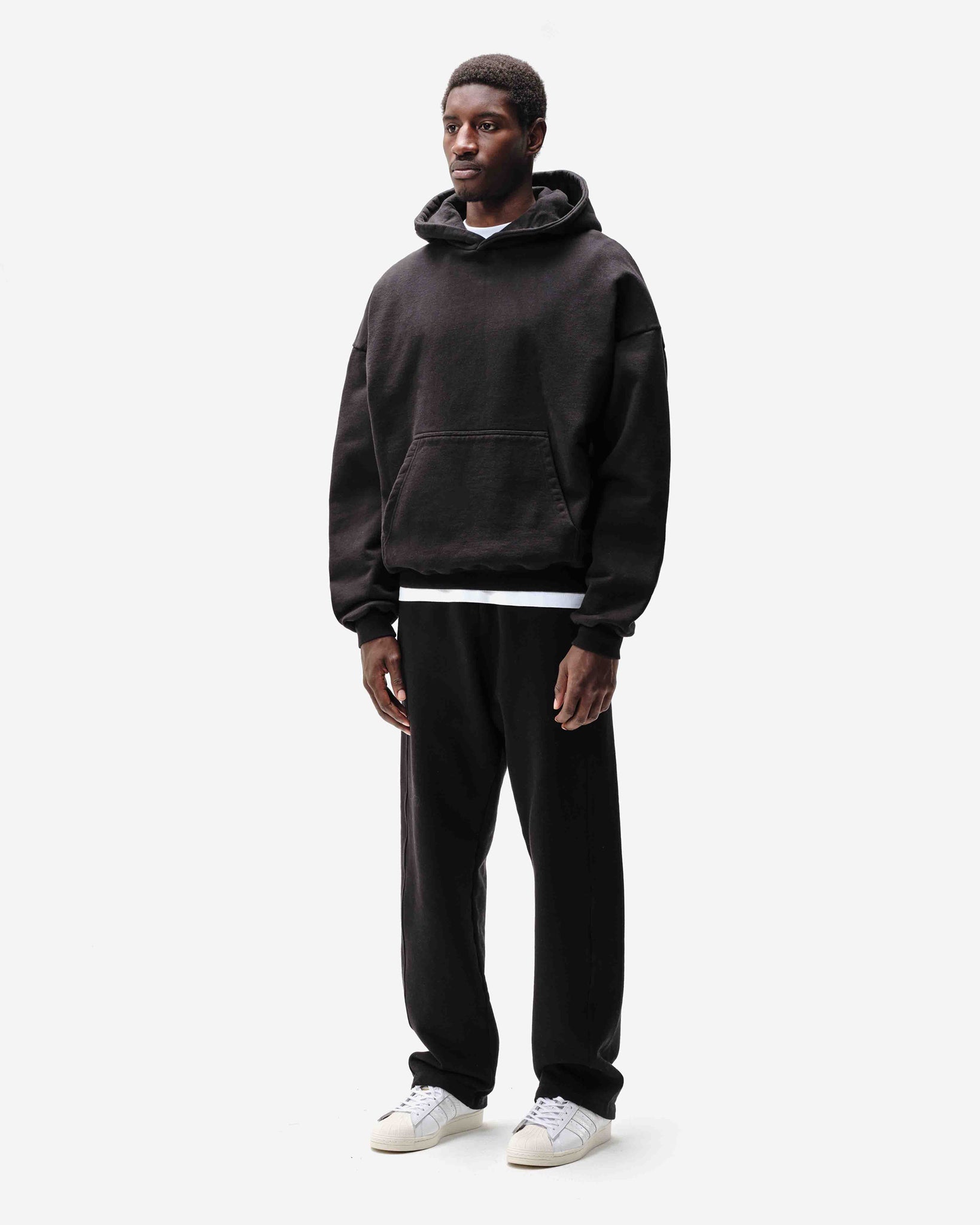 HEAVYWEIGHT HOODIE - BLACK from Summit Clothing UK
