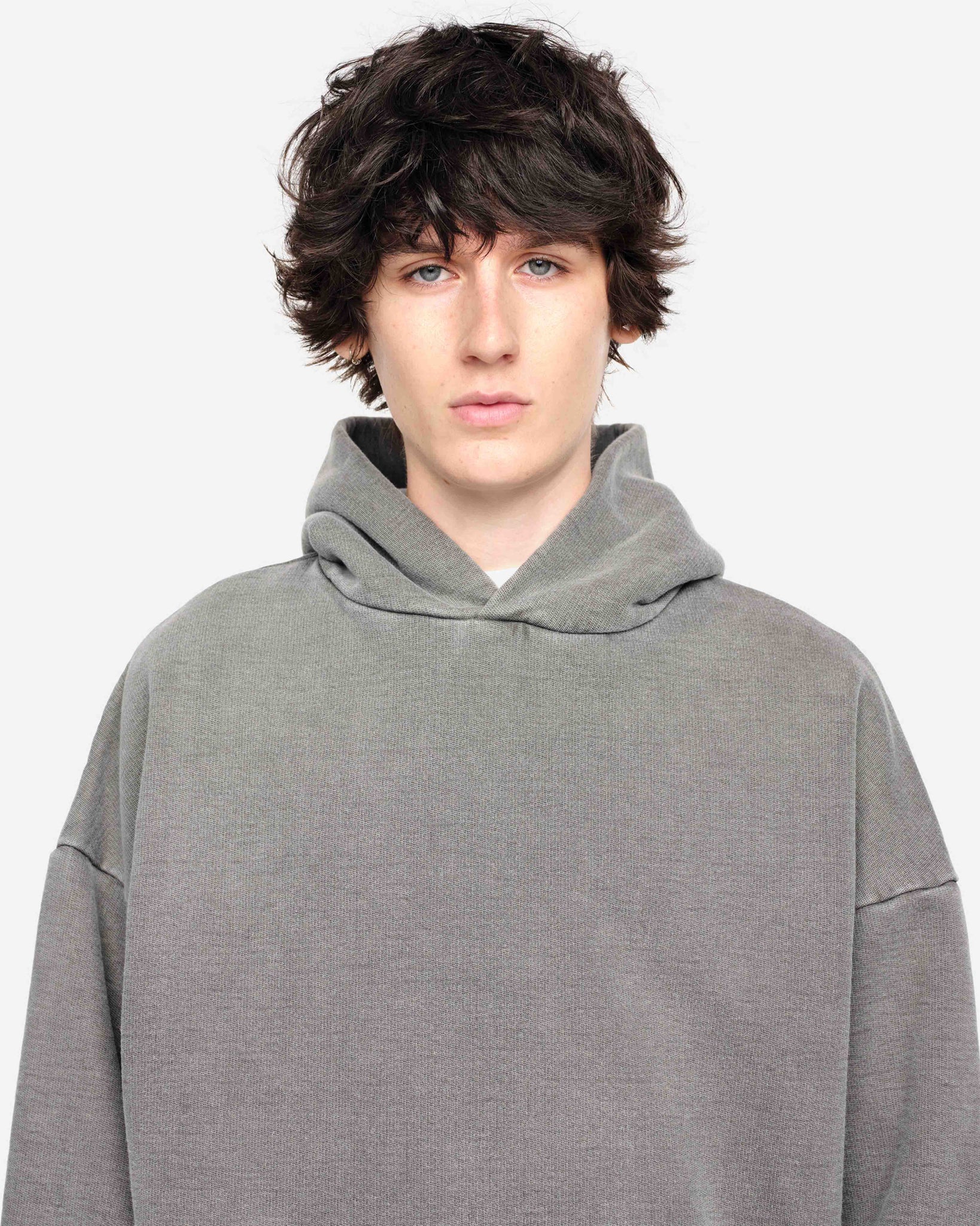 HEAVYWEIGHT HOODIE - VINTAGE GREY from Summit Clothing UK