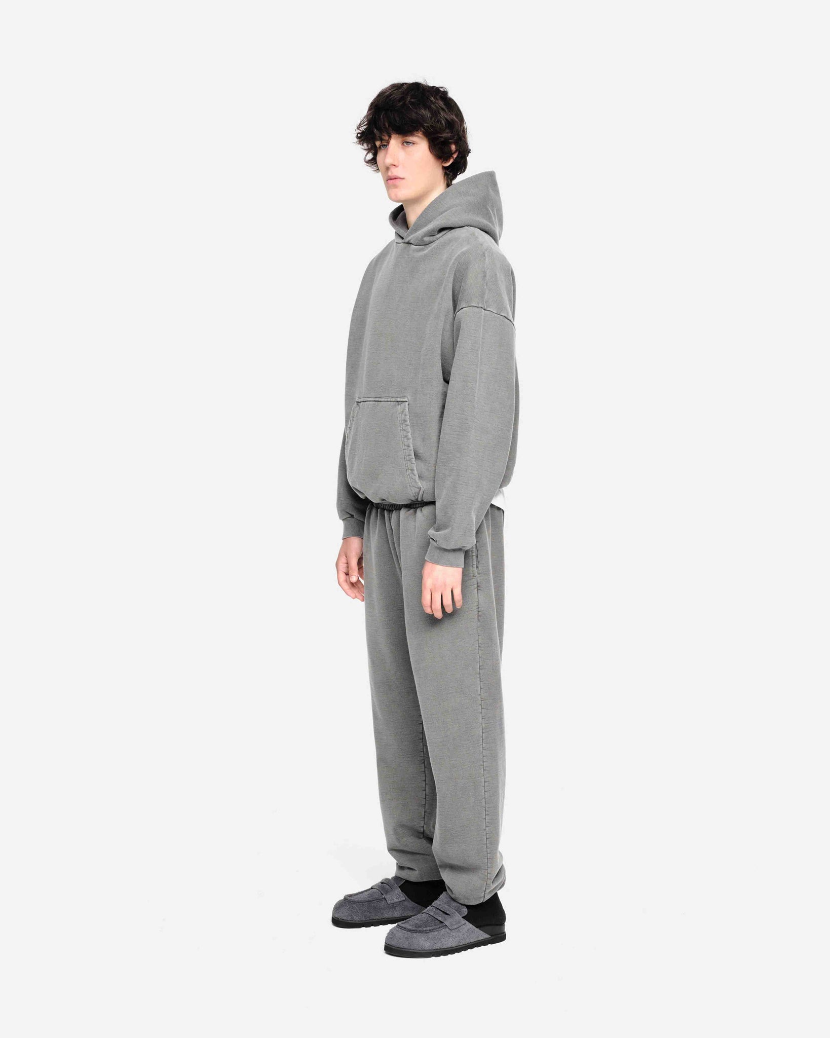 HEAVYWEIGHT HOODIE - VINTAGE GREY from Summit Clothing UK