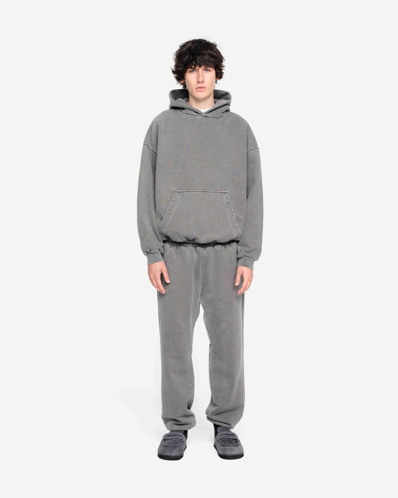 HEAVYWEIGHT HOODIE - VINTAGE GREY from Summit Clothing UK
