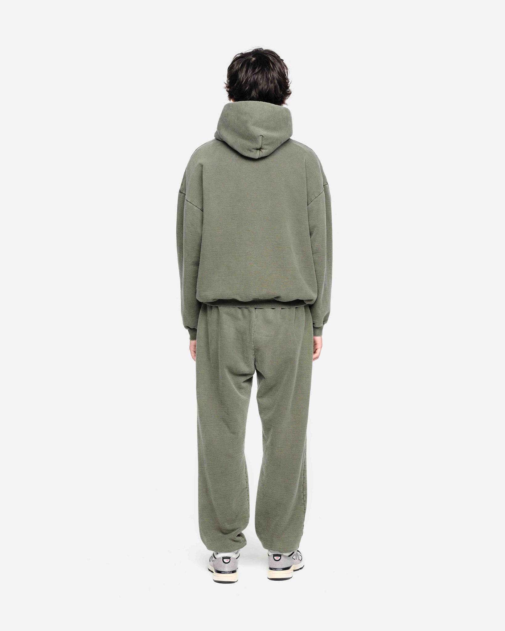 HEAVYWEIGHT HOODIE - VINTAGE OLIVE from Summit Clothing UK