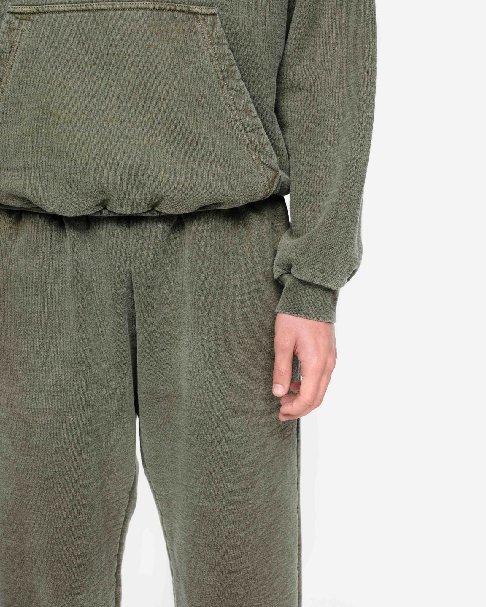 HEAVYWEIGHT HOODIE - VINTAGE OLIVE from Summit Clothing UK