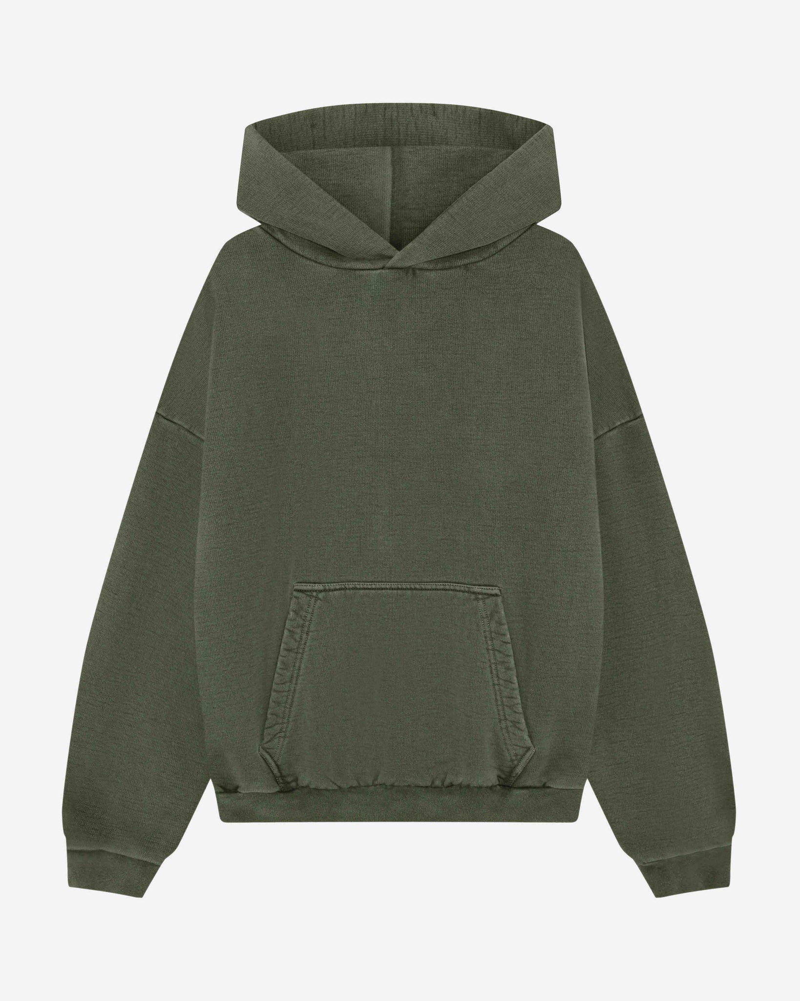 HEAVYWEIGHT HOODIE - VINTAGE OLIVE from Summit Clothing UK