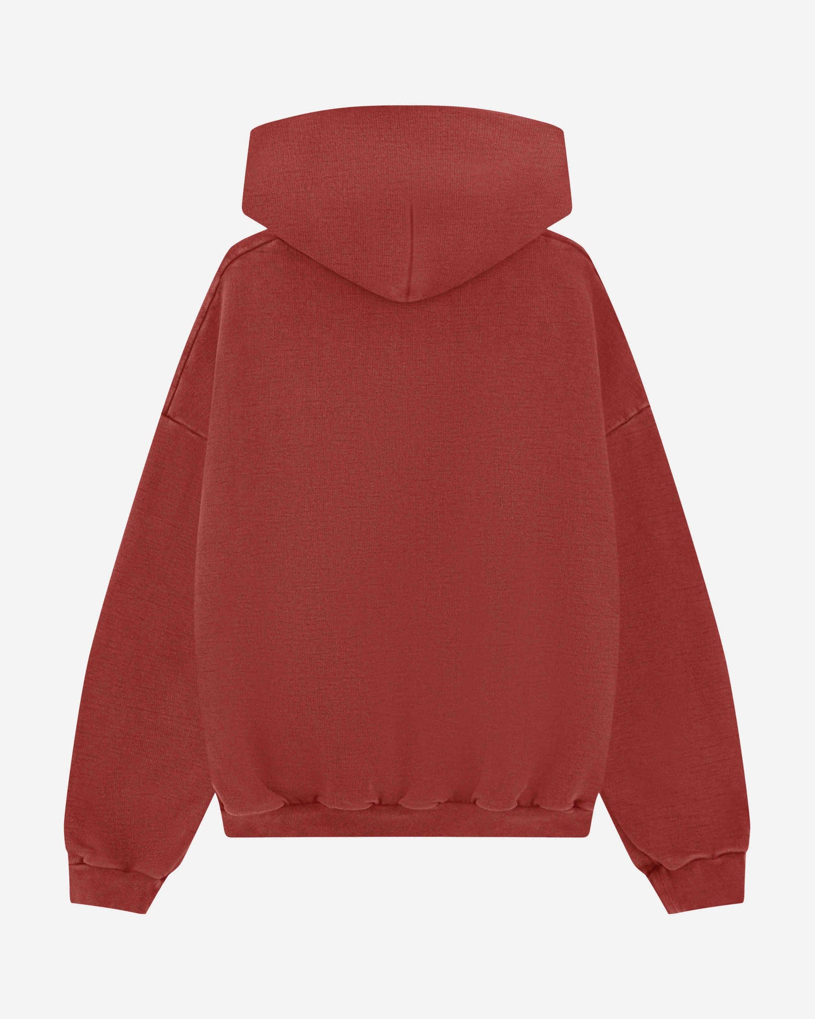 HEAVYWEIGHT HOODIE - VINTAGE RED from Summit Clothing UK