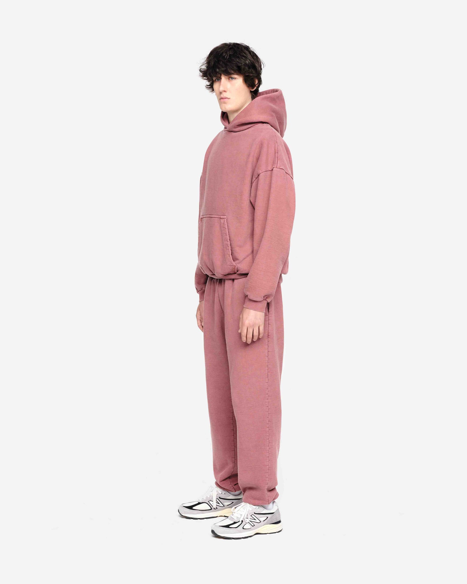 HEAVYWEIGHT HOODIE - VINTAGE RED from Summit Clothing UK