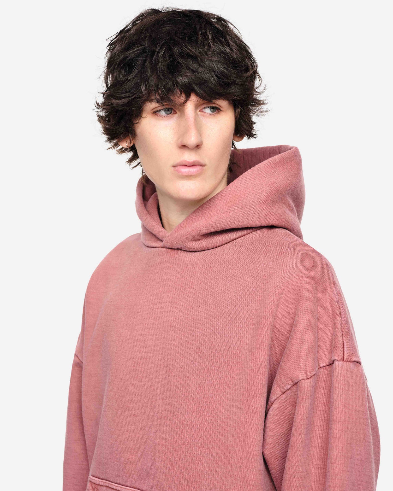 HEAVYWEIGHT HOODIE - VINTAGE RED from Summit Clothing UK