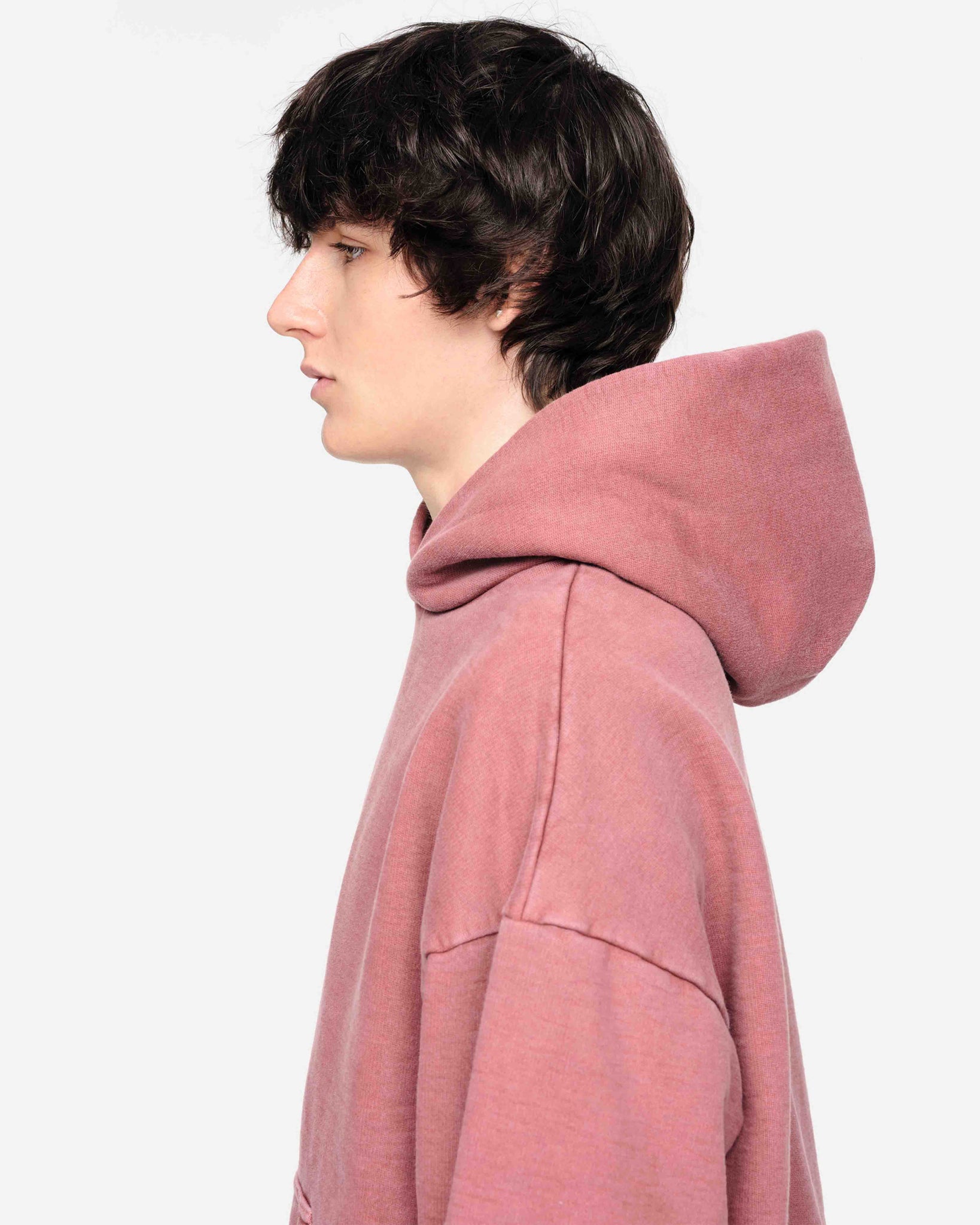 HEAVYWEIGHT HOODIE - VINTAGE RED from Summit Clothing UK