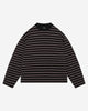 HEAVYWEIGHT LONG SLEEVE T-SHIRT - BLACK STRIPE