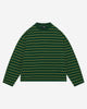 HEAVYWEIGHT LONG SLEEVE T-SHIRT - BOTTLE/YELLOW STRIPE