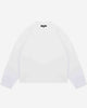 HEAVYWEIGHT LONG SLEEVE T-SHIRT - WHITE