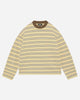 HEAVYWEIGHT LONG SLEEVE T-SHIRT - YELLOW STRIPE