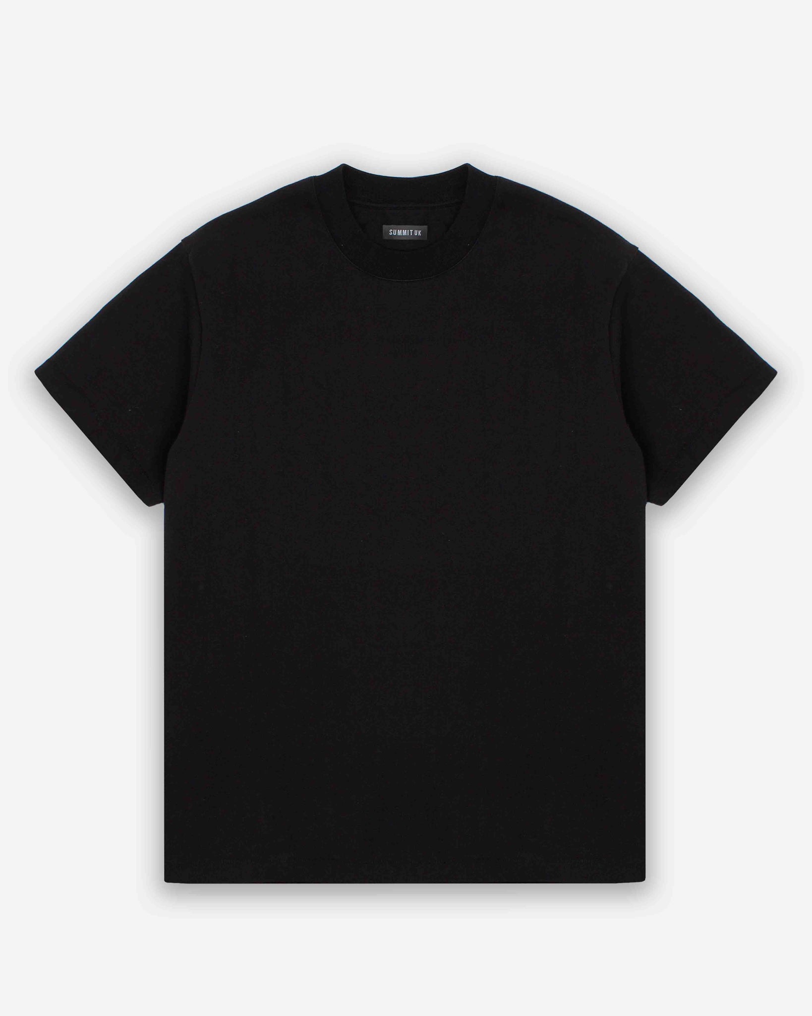 HEAVYWEIGHT SLIM FIT T-SHIRT - BLACK from Summit Clothing UK