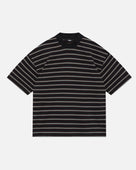 HEAVYWEIGHT T-SHIRT - BLACK STRIPE