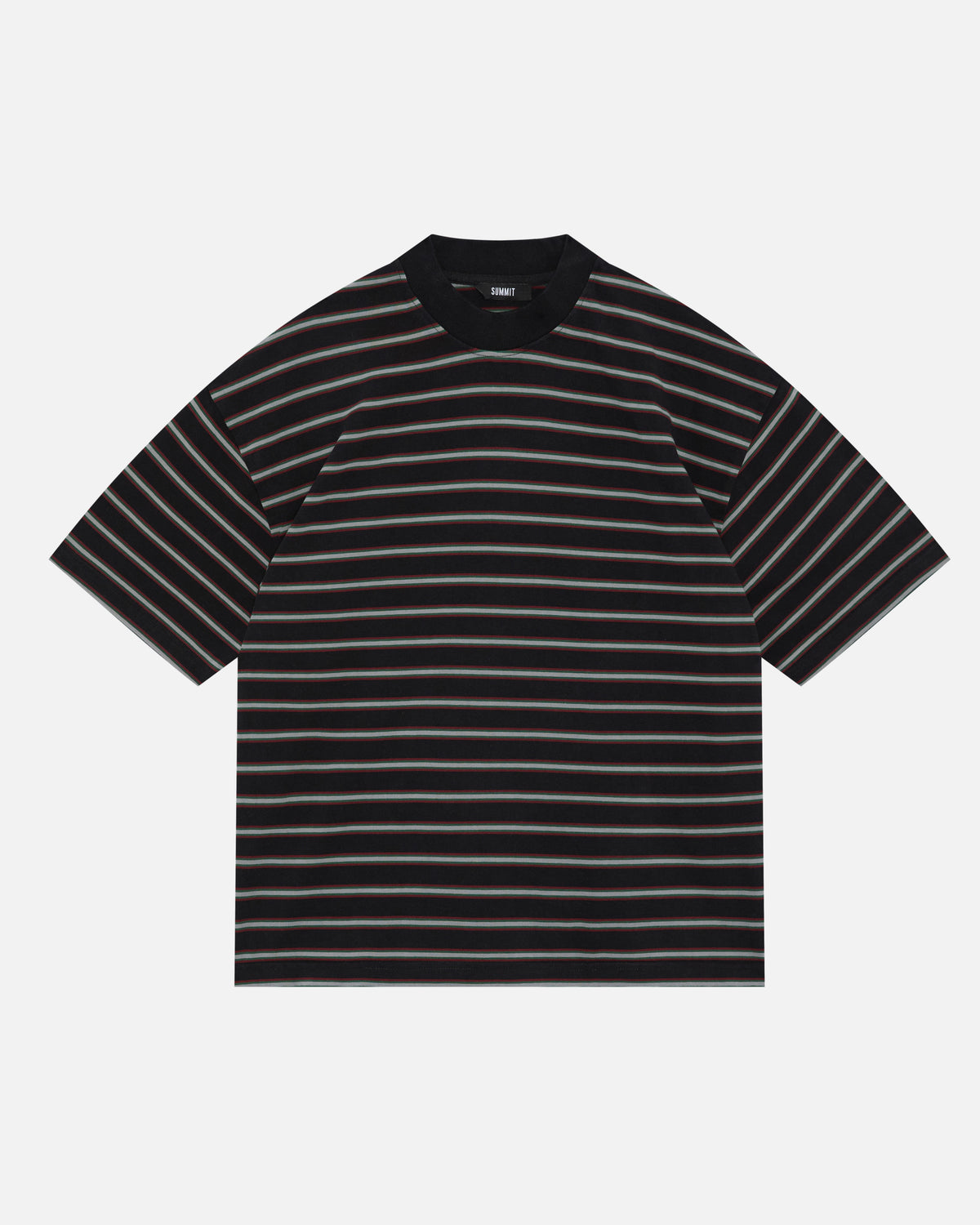 HEAVYWEIGHT T-SHIRT - BLACK STRIPE from Summit Clothing UK