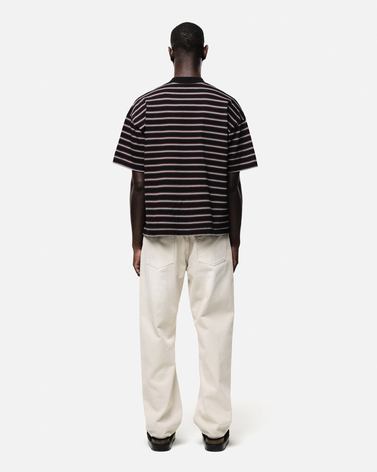 HEAVYWEIGHT T-SHIRT - BLACK STRIPE from Summit Clothing UK