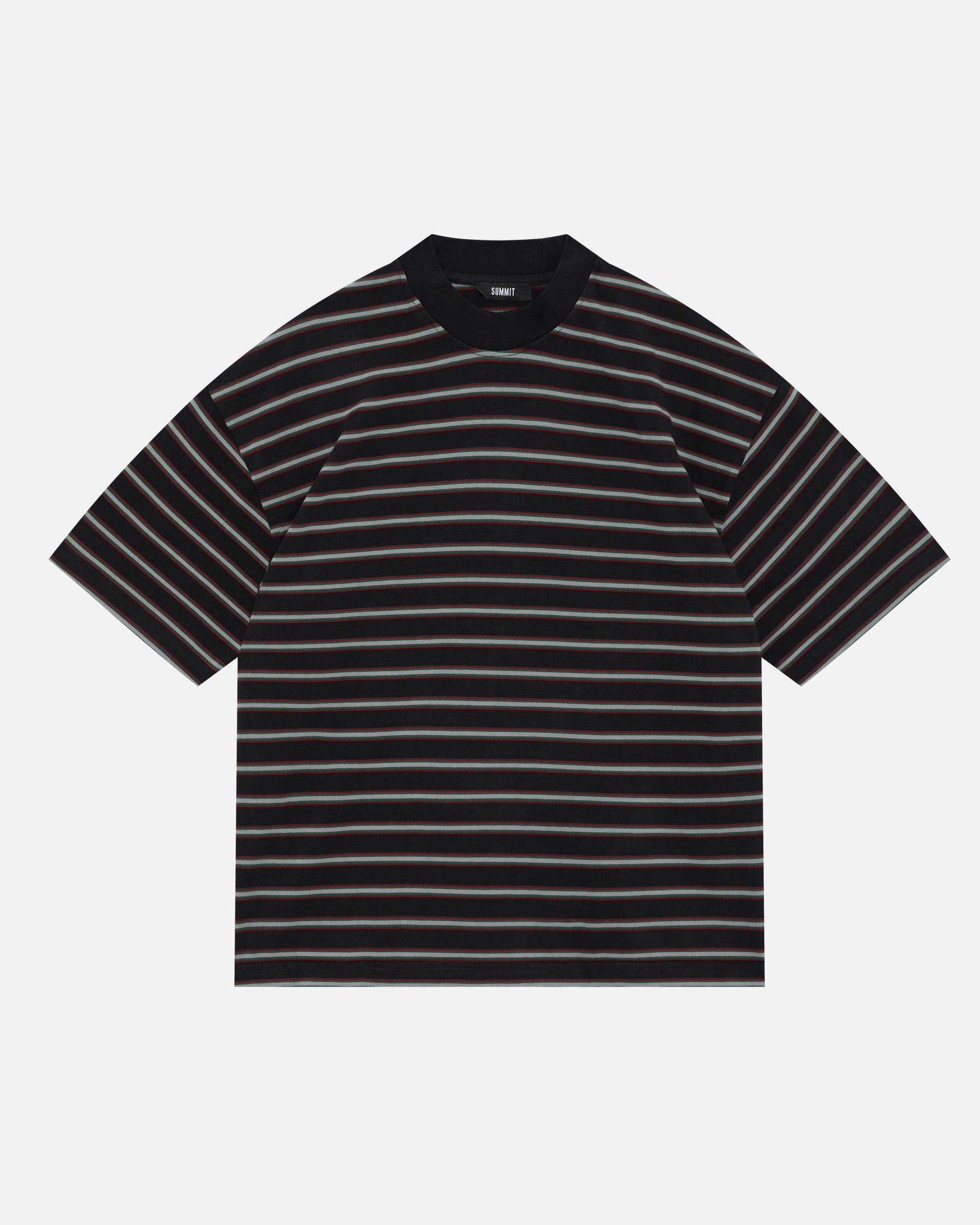 HEAVYWEIGHT T-SHIRT - BLACK STRIPE from Summit Clothing UK