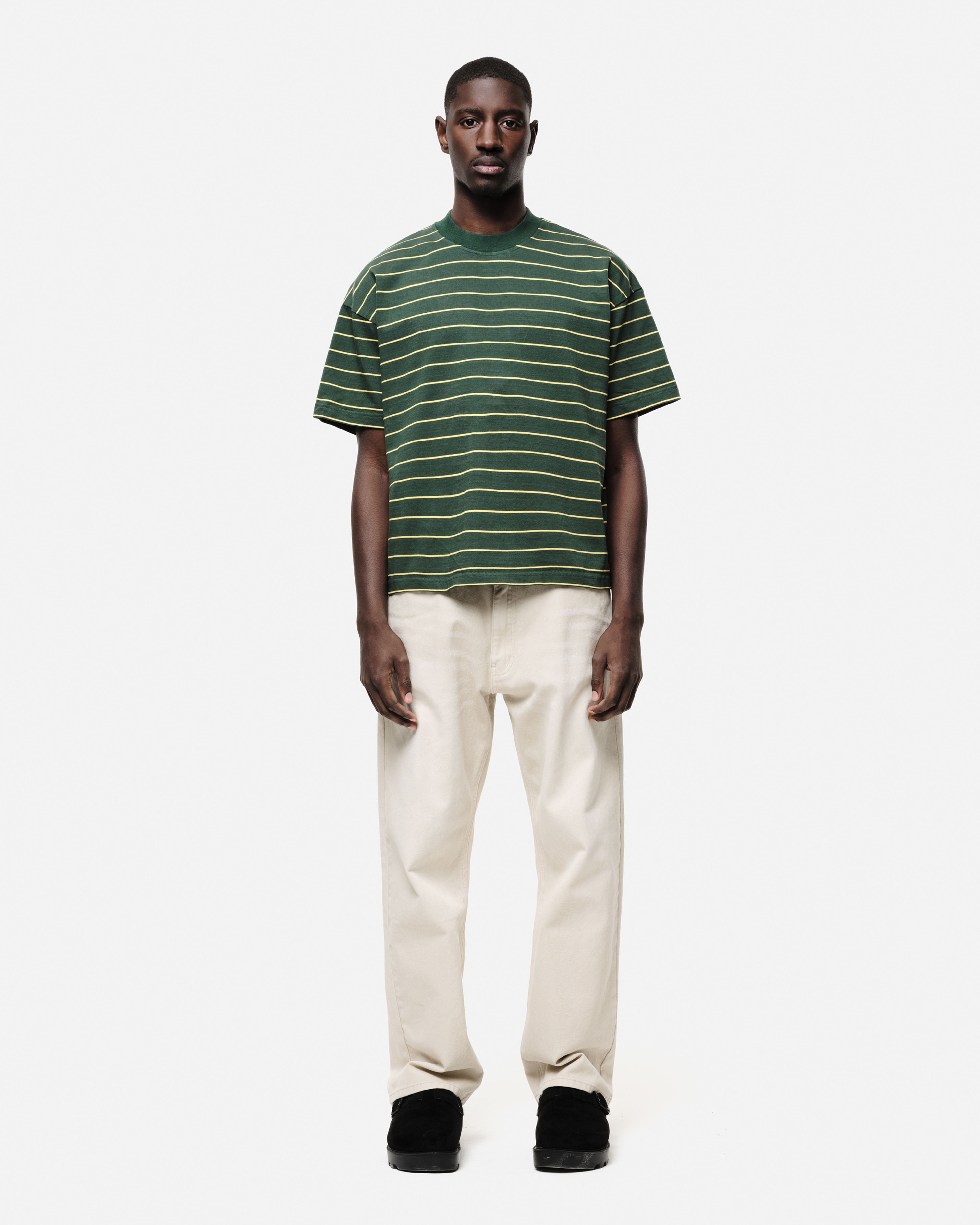 HEAVYWEIGHT T-SHIRT - BOTTLE STRIPE from Summit Clothing UK