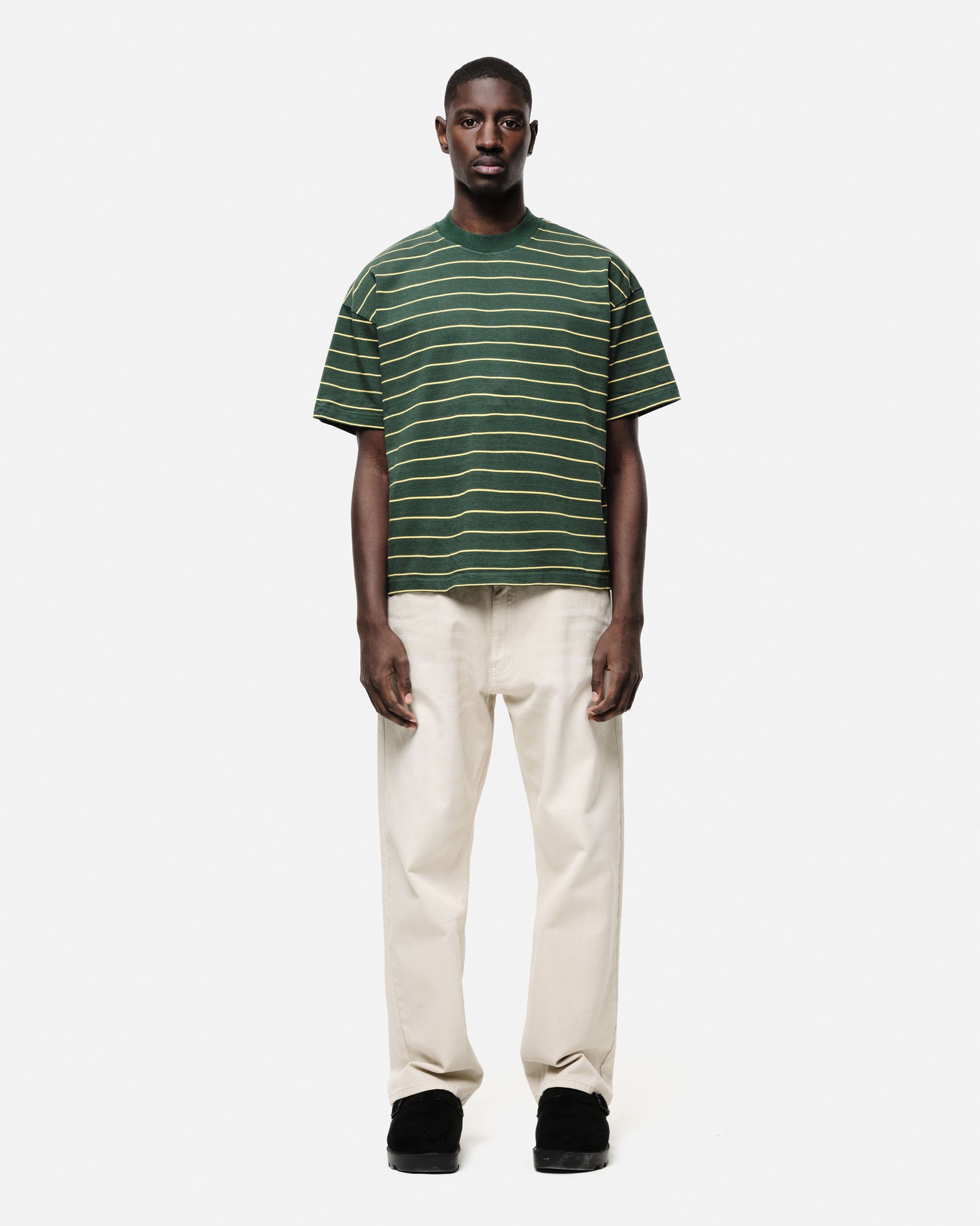 HEAVYWEIGHT T-SHIRT - BOTTLE STRIPE from Summit Clothing UK