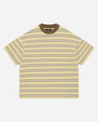 HEAVYWEIGHT T-SHIRT - YELLOW STRIPE from Summit Clothing UK